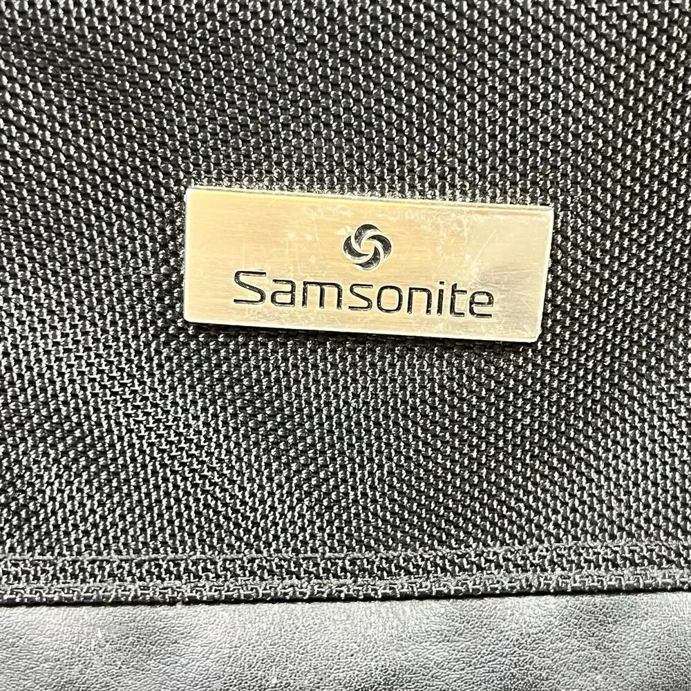 Samsonite Rolling Briefcase Laptop Travel Bag Wheeled Case Carry On Laptop